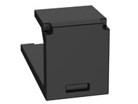 Panduit PanNet Modulo vacio MiniCom Negro