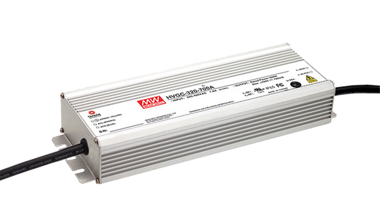 Driver LED carcasa metal 320W HVGC-320 - AB - Ajuste Potenciómetro (Io) + 3 en 1 - 1400mA