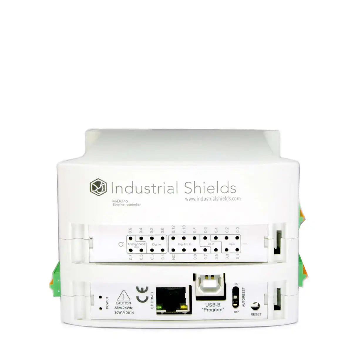 Controlador Lógico Programable M-Duino Ethernet Arduino 21 – 13 Ingresos, 8 Egresos, RS485 y Puerto Ethernet Incorporado