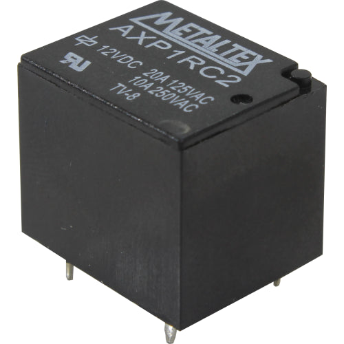 Relé industrial miniatura de potencia hasta 20A terminales PCB serie AXP - 12VDC