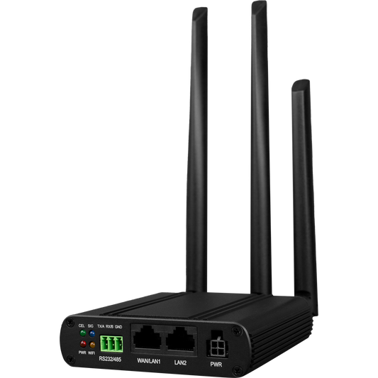 Queclink WR100LAU Router Industrial LTE Cat 4 Dual SIM