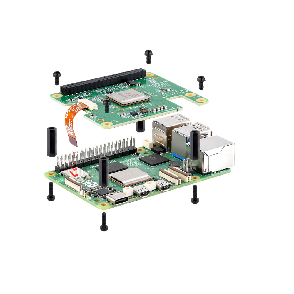 Placa de IA Raspberry Pi HAT+ con Capacidad de 13 TOPS