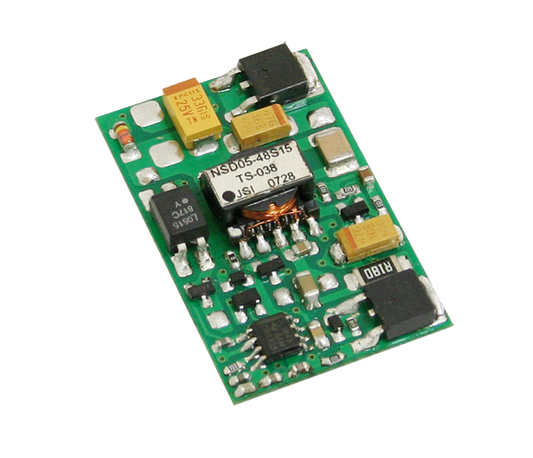 Conversor DC-DC on board 5W NSD05-S - 18 a 72VDC - 15V