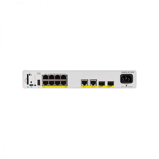 Catalyst 9200CX 8-port 1G, 2x10G and 2x1G, PoE+, Network Advantage