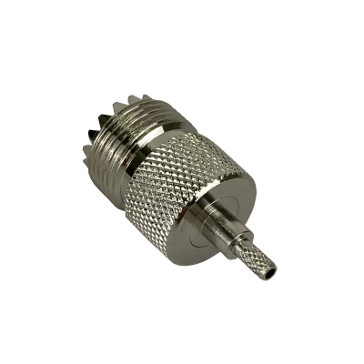 UH1C. Conector Hembra UHF RG316 Crimpable CA100 RG174