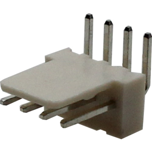 Conector para PCB macho 3A con paso 2.54mm 90° y 180° serie PC2 - 90° - 2 pines