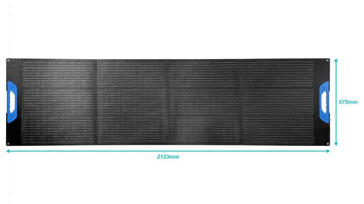 FPV-200. FORZA 200W 18Vmp Panel Solar Plegable Monocristalino IP65 de 144 Células
