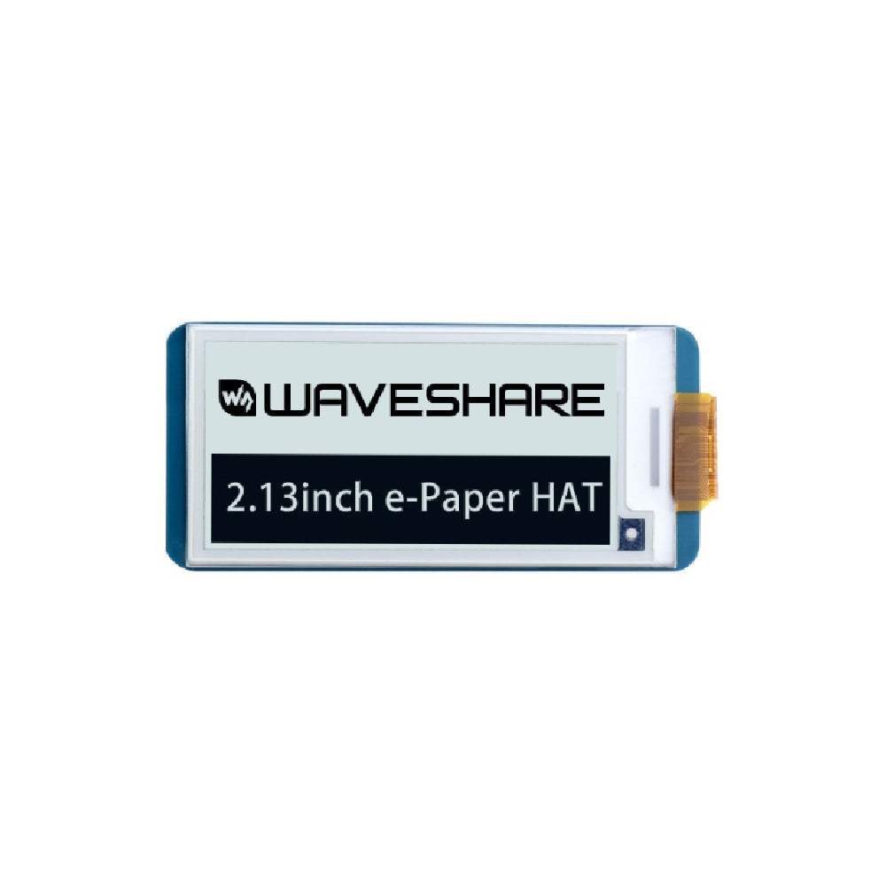Módulo Exhibidor E-Ink de 2,13" 250×122 para Raspberry Pi – Waveshare