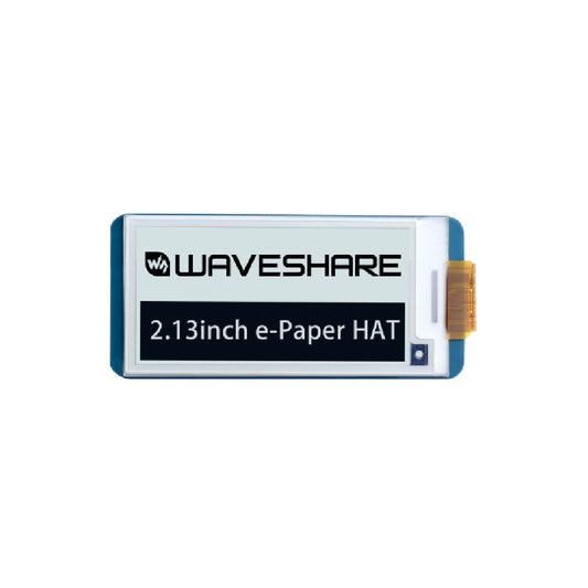 Módulo Exhibidor E-Ink de 2,13" 250×122 para Raspberry Pi – Waveshare