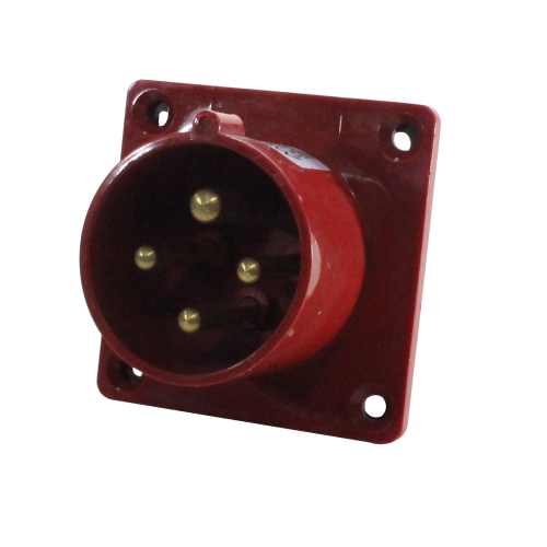 Enchufe industrial macho socket panel 380 a 415VAC 16 a 63A serie TLL - 16A - 3P+T+N