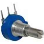 Rotary Potentiometer, 5K Ohm, 2W, 1(Elec)/1(Mech)Turn, Solder, Panel Mount