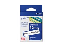 Brother TZE-231 cinta para impresora de etiquetas Negro sobre blanco
