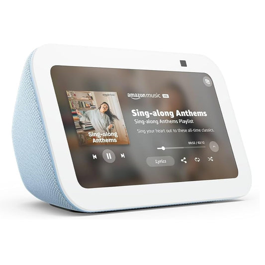 Amazon Echo Show 5 Generación 3 Azul Nube – Dispositivo de Pantalla Inteligente con Alexa