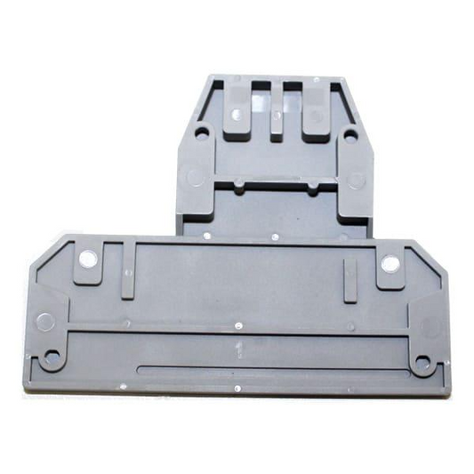 Tapa gris para Borne dobles 4mm