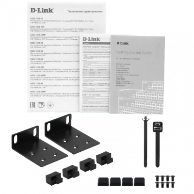 DGS-1210-28P. Conmutador Inteligente Rack D-LINK 24 puertos 1000 con PoE 48V (4-at/20-af) 4 ranuras SFP 193W totales
