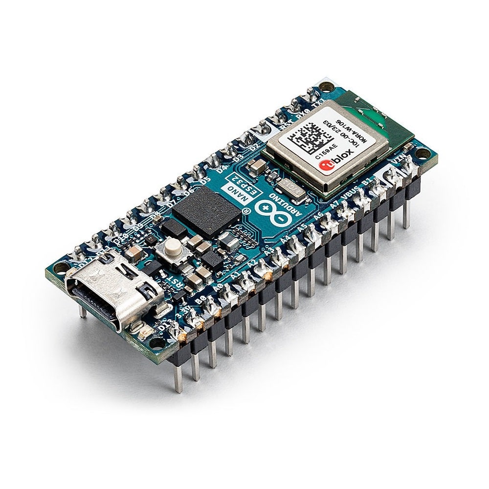 Microcontrolador Arduino Nano ESP32 con Pines Soldables