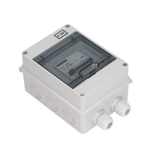 Protector de Circuito en Corriente Continua 12-240V 16A dotado de Encapsulado Hermético IP65