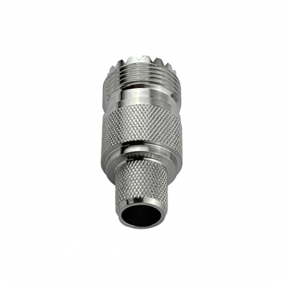 UH4C Conector UHF Hembra para Cable LMR400 Engastable CA400 RG8 PL-259 PL259