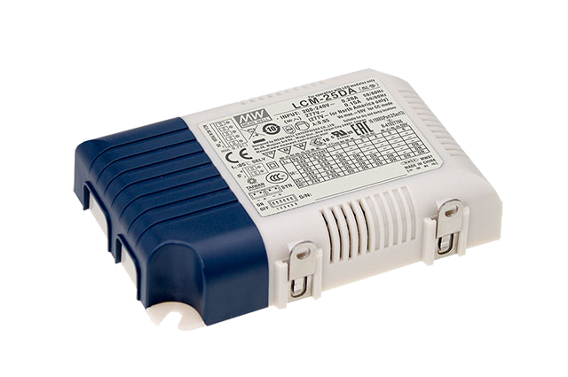 Driver LED plástico corriente PFC opcional DALI DALI-2 de 25W LCM-25 - DA2- DALI2
