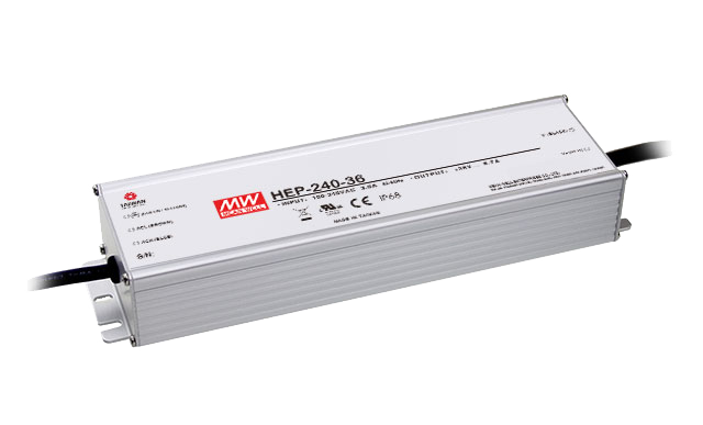 Fuente de poder entorno hostíl 240W HEP-240 - A - Ajuste Potenciómetro (Io) - 36V