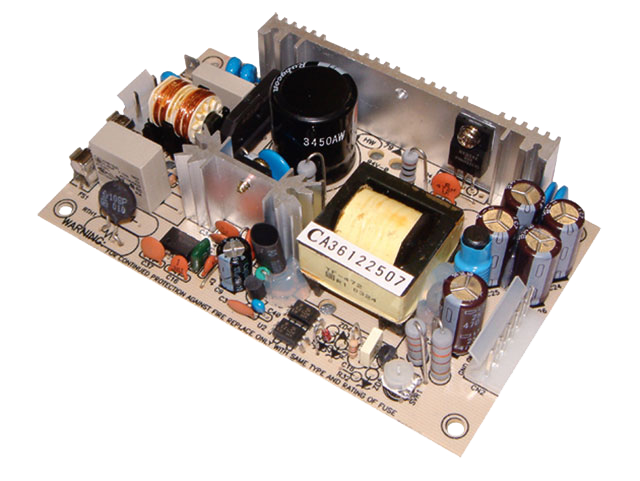 Fuente de poder open frame médica 45W PD-45 - 5V / 12V