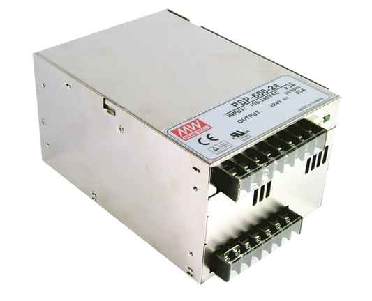 Fuente de poder Gabinete PFC 600W 1 Salida PSP-600 - 24V