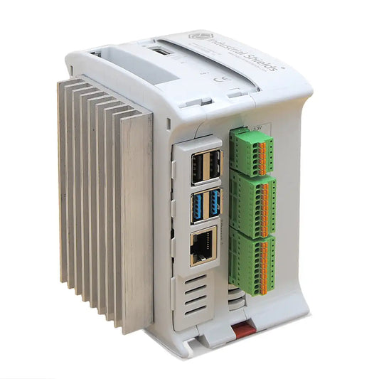 Controlador Programable Raspberry Pi Pasarela CPU con Sistema de Alimentación Ininterrumpida y Doble Puerto Ethernet
