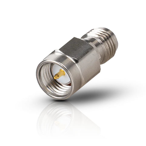 Adaptador SMA Macho a RP-SMA Hembra