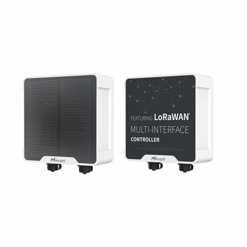 Dispositivo gestor LoRaWAN para IoT certificado IP67 con múltiples puertos de comunicación GPIO/AI RS232/485 – Milesight UC501-915M
