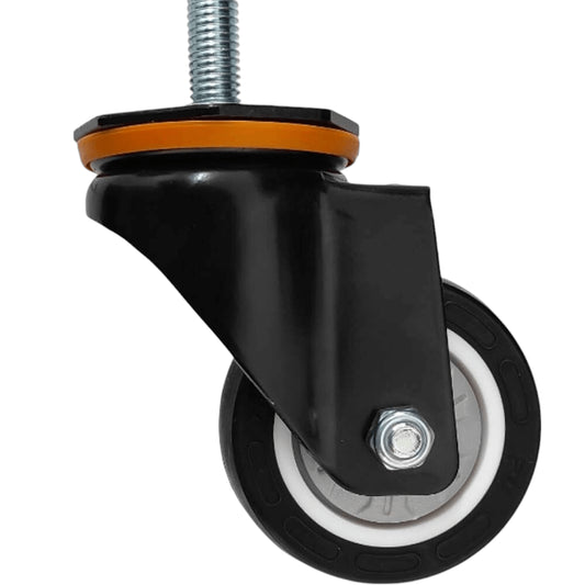 Rueda pivotante M12 (lote de 2 unidades)