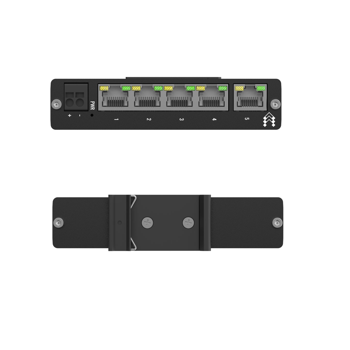Conmutador Industrial Teltonika con Montaje en Riel DIN 5 Puertos 10/100 Mbps