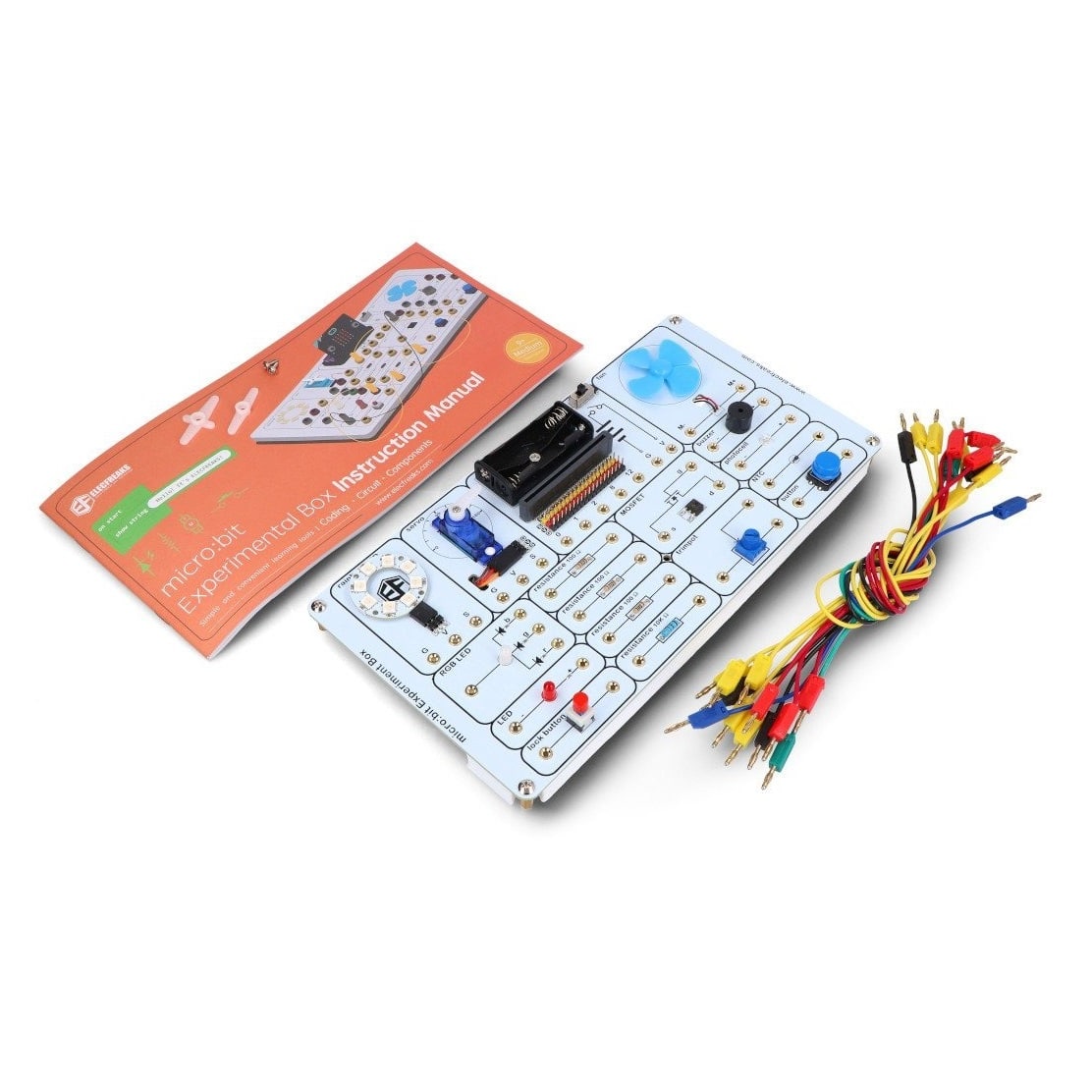 Caja de Experimentos Científicos para micro:bit – Conjunto Didáctico de Codificación ELECFREAKS