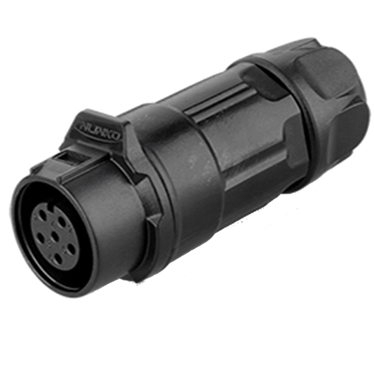 Conector Serie LP-12 hembra volante 6 Pines Plug Soldar CNLINKO