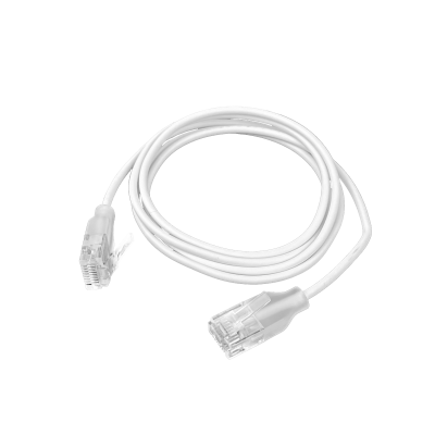 WEP-01 UBIQUITI Latiguillo Etherlighting Cat6 Blanco 1 metro UACC-Cable-Patch-EL