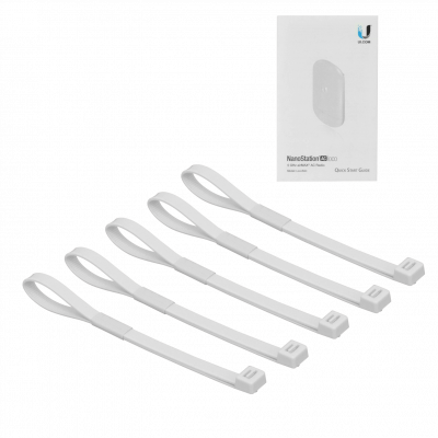 LOCO5AC-5 UBIQUITI 5-unids 5GHz 13dBi 1-1000-RJ45 req-PoE24V 2x2 CPE/AP NS-5ACL