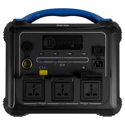 FPP-1100WH. FORZA 1200W Acumulador Litio-LMFP 1102Wh Estación portátil inversor Onda Pura MPPT