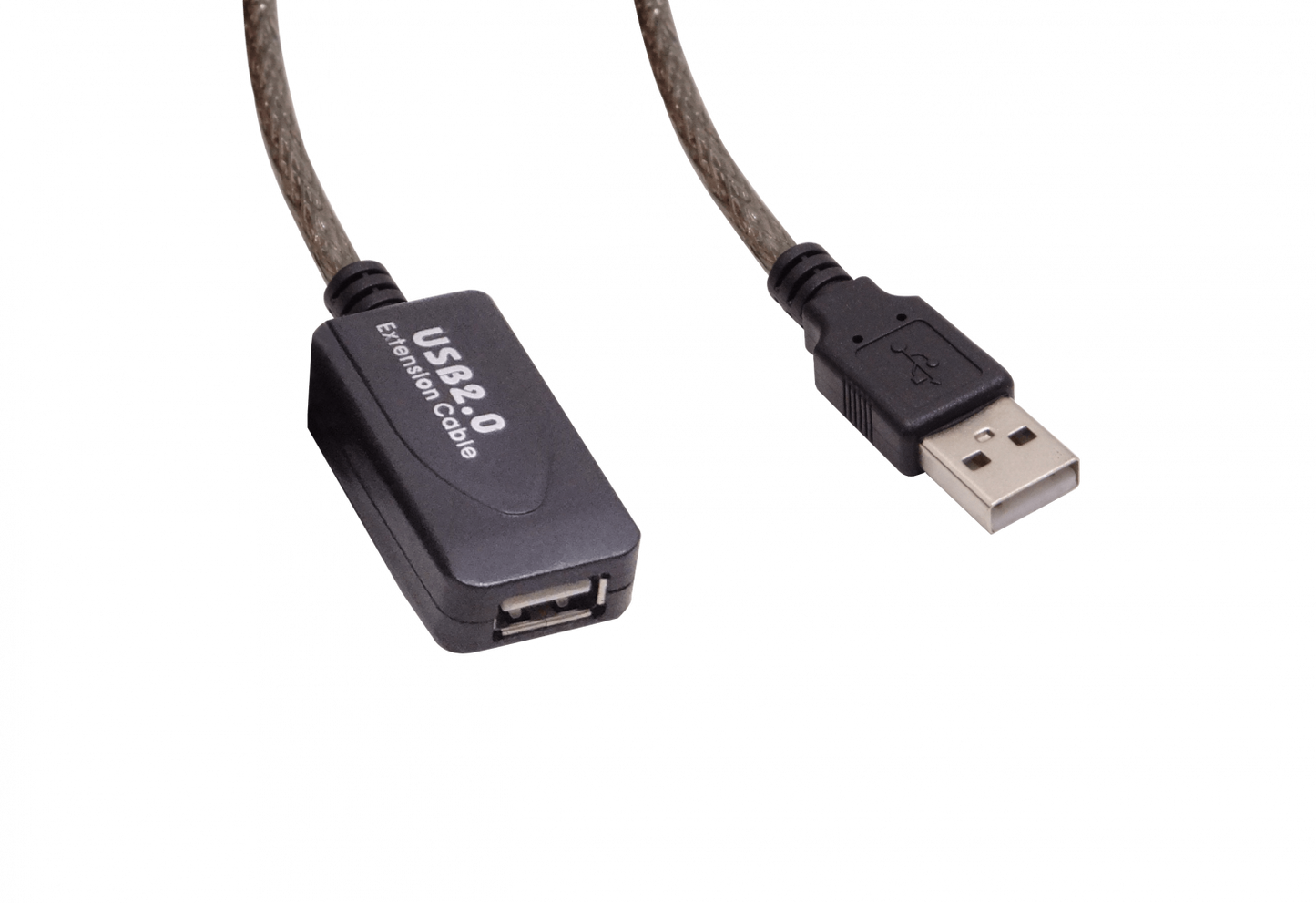 UEX-5 Cable Alargador USB2.0 5 metros A-Macho A-Hembra AM-AH Extensor Activo 500cm