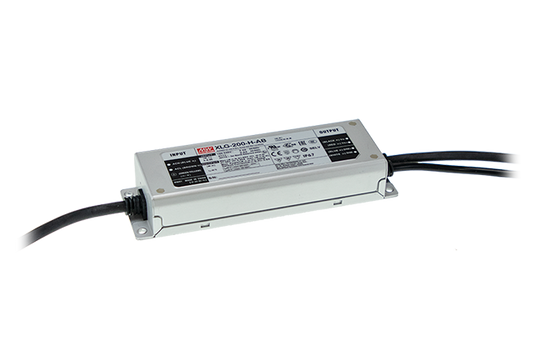 Driver LED metal de voltaje PFC 200W XLG-200 - 24V - A - Ajuste Potenciómetro (Io)