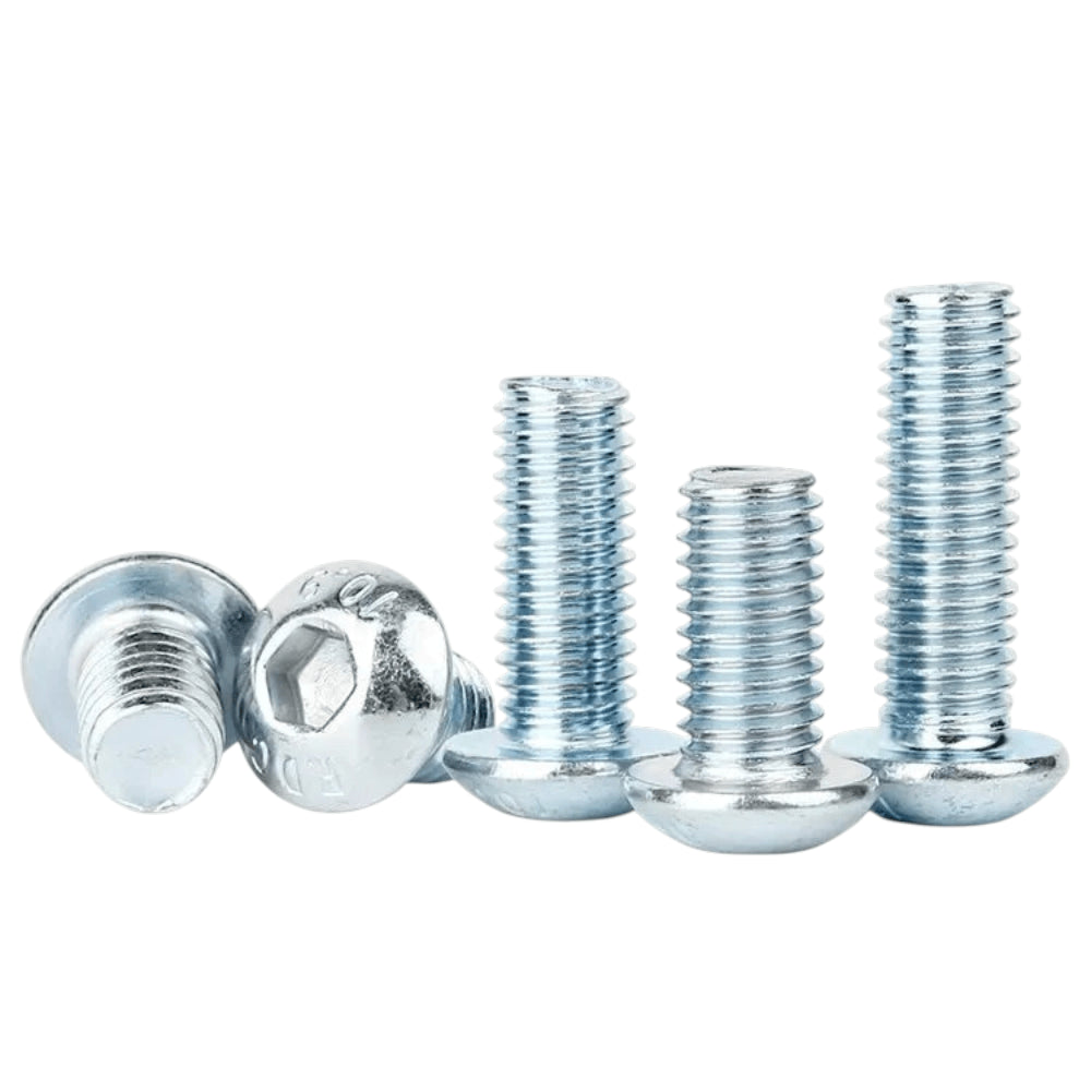 Tornillo Allen ISO 7380 con cabezal redondeado