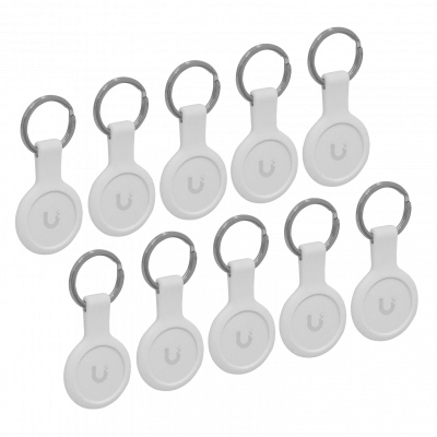 UA-POCKET Pack de 10 llaveros de proximidad UBIQUITI con NFC a 13,56 MHz, grado de protección IP54 para Unifi-Access