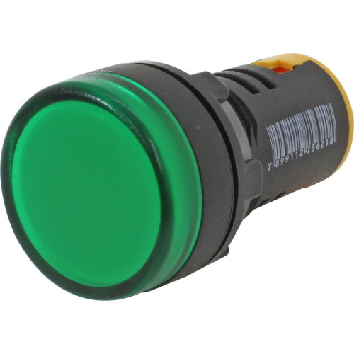 Indicador luz piloto plástico 22mm IP65 serie L20-AR - Blanco - 250VDC
