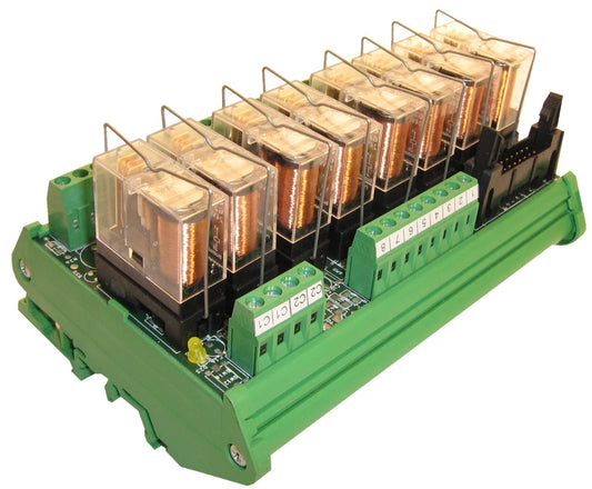 8 Relay In: 24 Vac/dc Out: 24V ac/dc 1SC 10A 250Vac 92 x 136 x 70