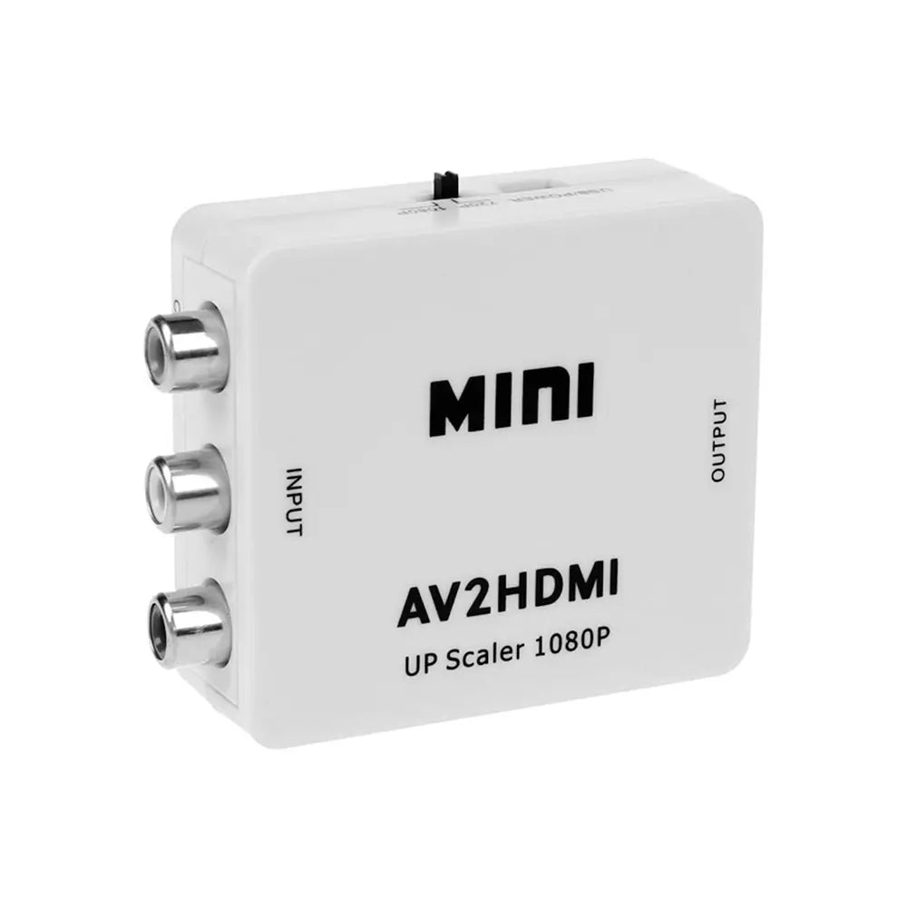 Transformador Convertidor RCA Analógico a HDMI Digital
