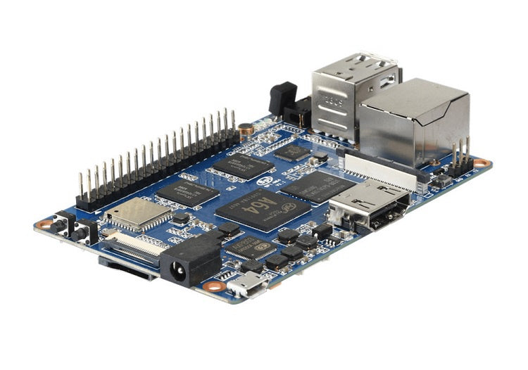 Tarjeta Banana PI BPI-M64 Allwinner A64, 64 Bit Cortex A53 Quad Core