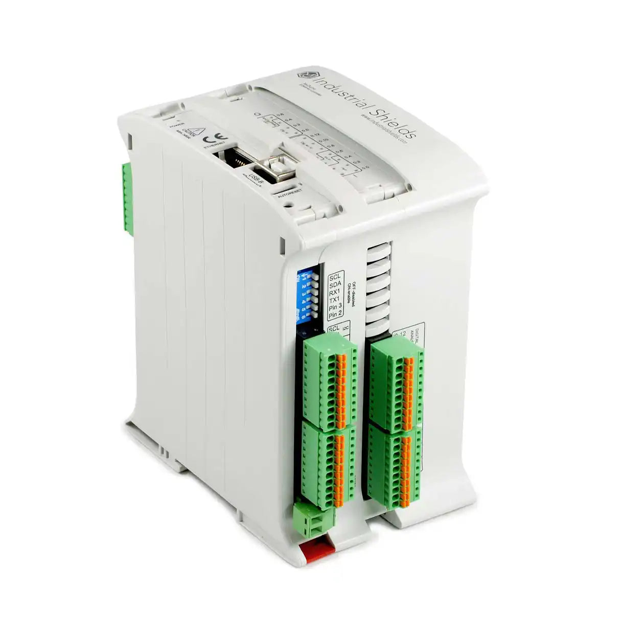 Controlador Lógico Programable M-Duino Ethernet Arduino 21 – 13 Ingresos, 8 Egresos, RS485 y Puerto Ethernet Incorporado