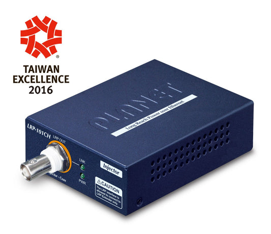 Extensor PoE de Largo Alcance a Través de Coaxial de 1 Puerto (LRP-101CH)