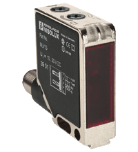 Sensor óptico de reflexión con difusión de fondo MLV12-8-H-250-RT/47/65b/124