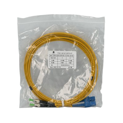 JFSCU3. 3mt SC/UPC-ST/APC Monomodo SM Dúplex Cable Puente de Fibra 3.0mm 9/125um