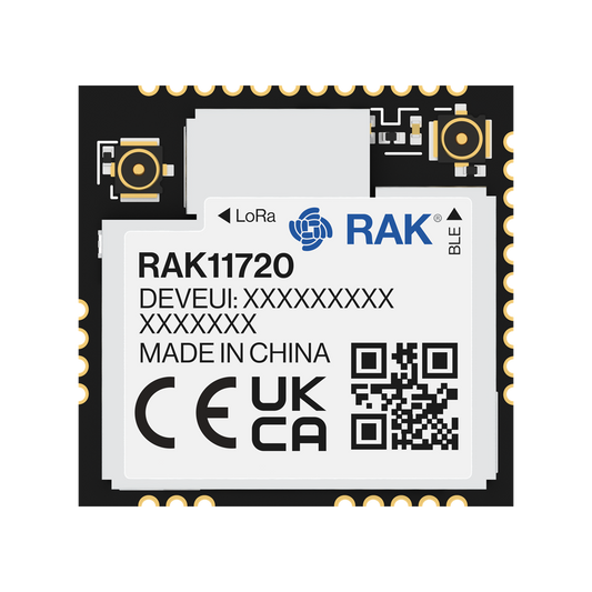 RAK11720 Ambiq Apollo3 Blue SX1262 LoRa Bluetooth Module RAK11720 - Con IPEX