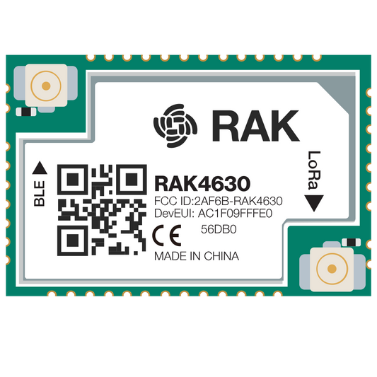 RAK4630 nRF52840 SX1262 — Módulo LoRa Bluetooth for LoRaWAN® - Con IPEX